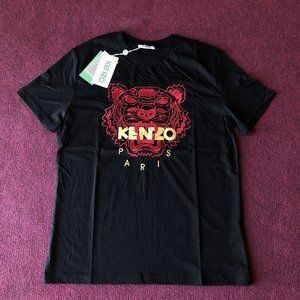 Kenzo Men Chest Printed Black T-Shirt "XL"